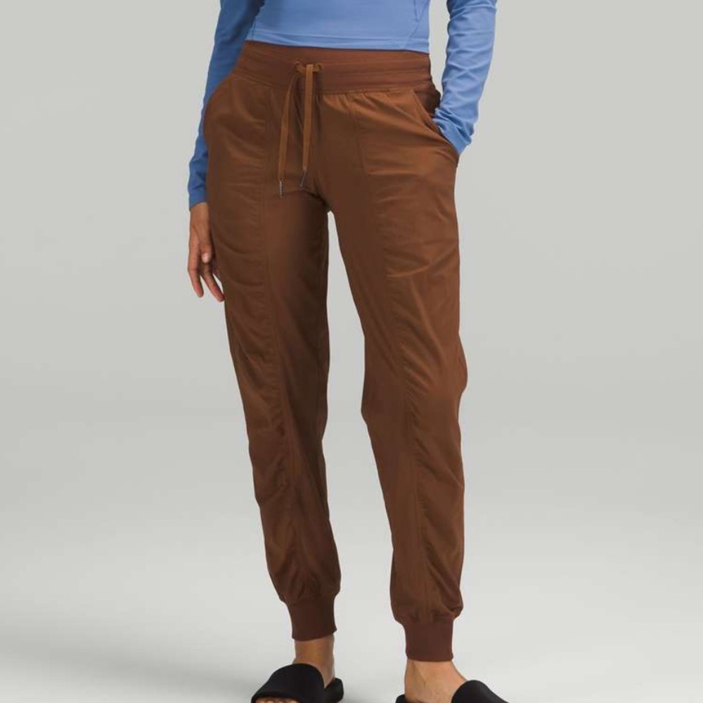 Lululemon Dance Studio Mid-Rise Joggers Roasted Brown